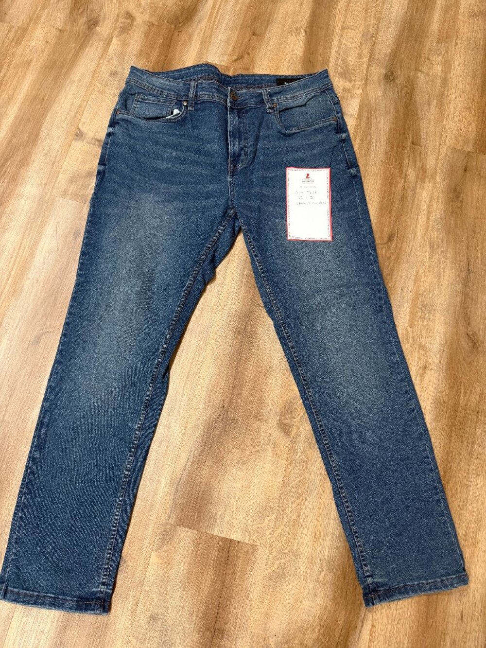 The Perfect Jean NYC | Slim Thick | 33x30 | Admiral (medium blue)